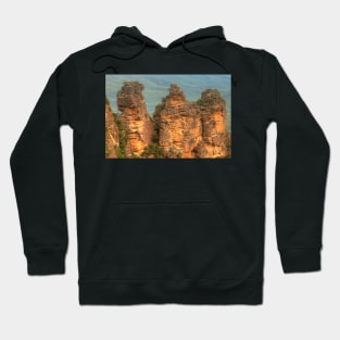 The Three Sisters .. Toned down HDR version Hoodie